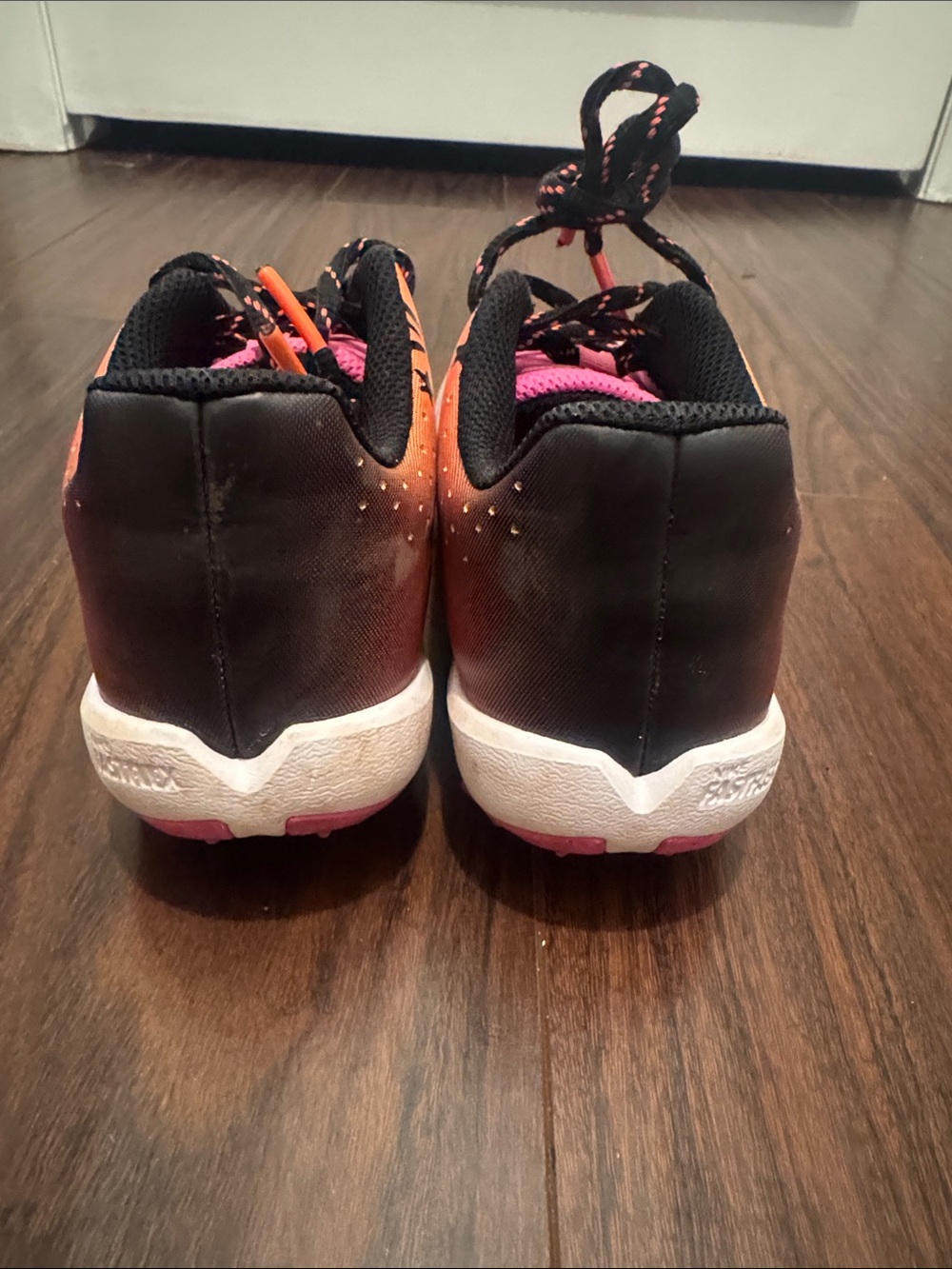 Nike Kids Pink Gradient Fastflex Cleats - Picture 4 of 4